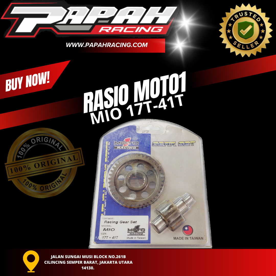 RASIO MOTO1 MIO 17T-41T